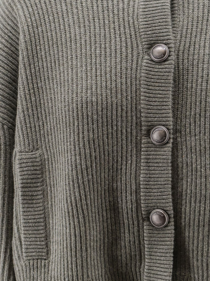 Brunello Cucinelli Cashmere cardigan - Oregano