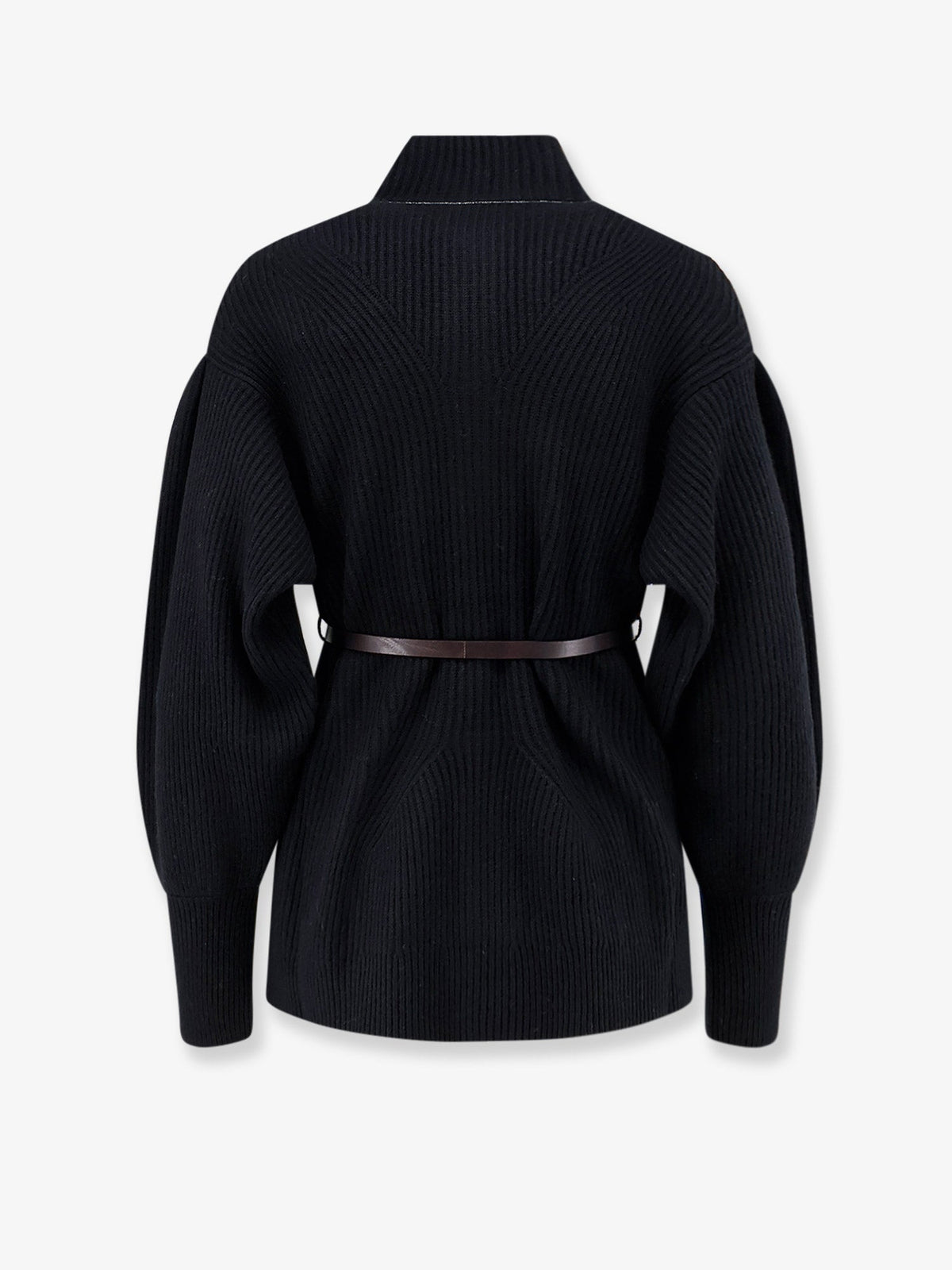 Brunello Cucinelli Wool, cashmere and silk blend cardigan - Nero