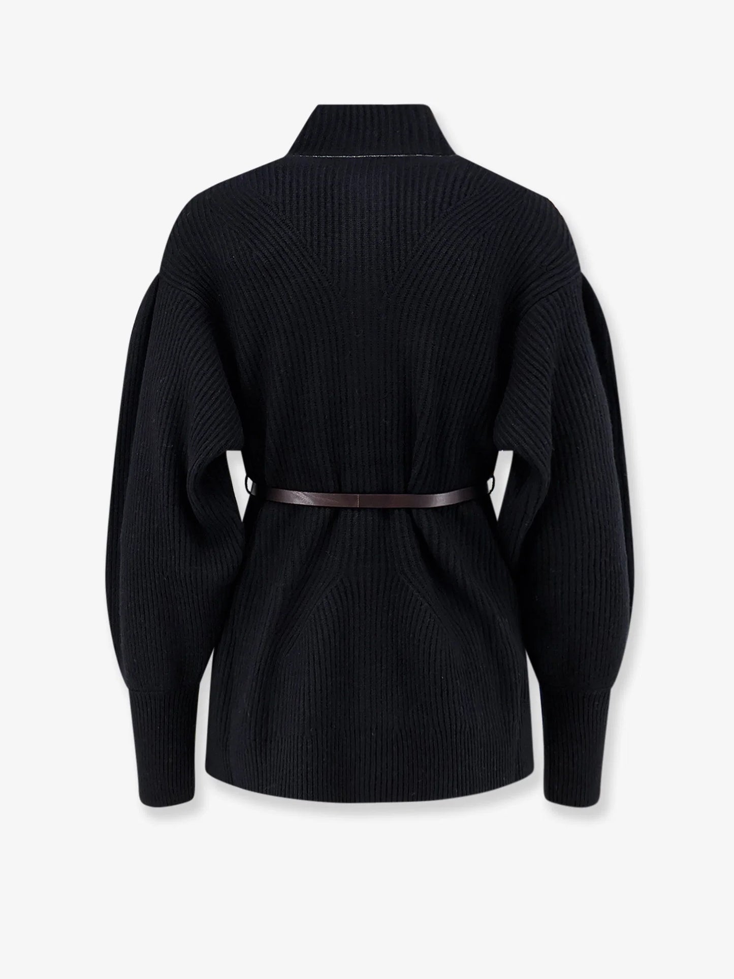 BRUNELLO CUCINELLI - Wool, cashmere, and silk blend cardigan