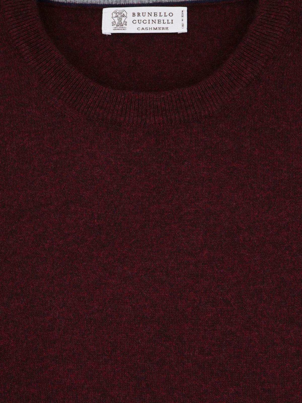 Brunello Cucinelli Cashmere sweater - Borgognagrigio