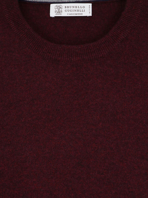 Brunello Cucinelli Cashmere sweater - Borgognagrigio