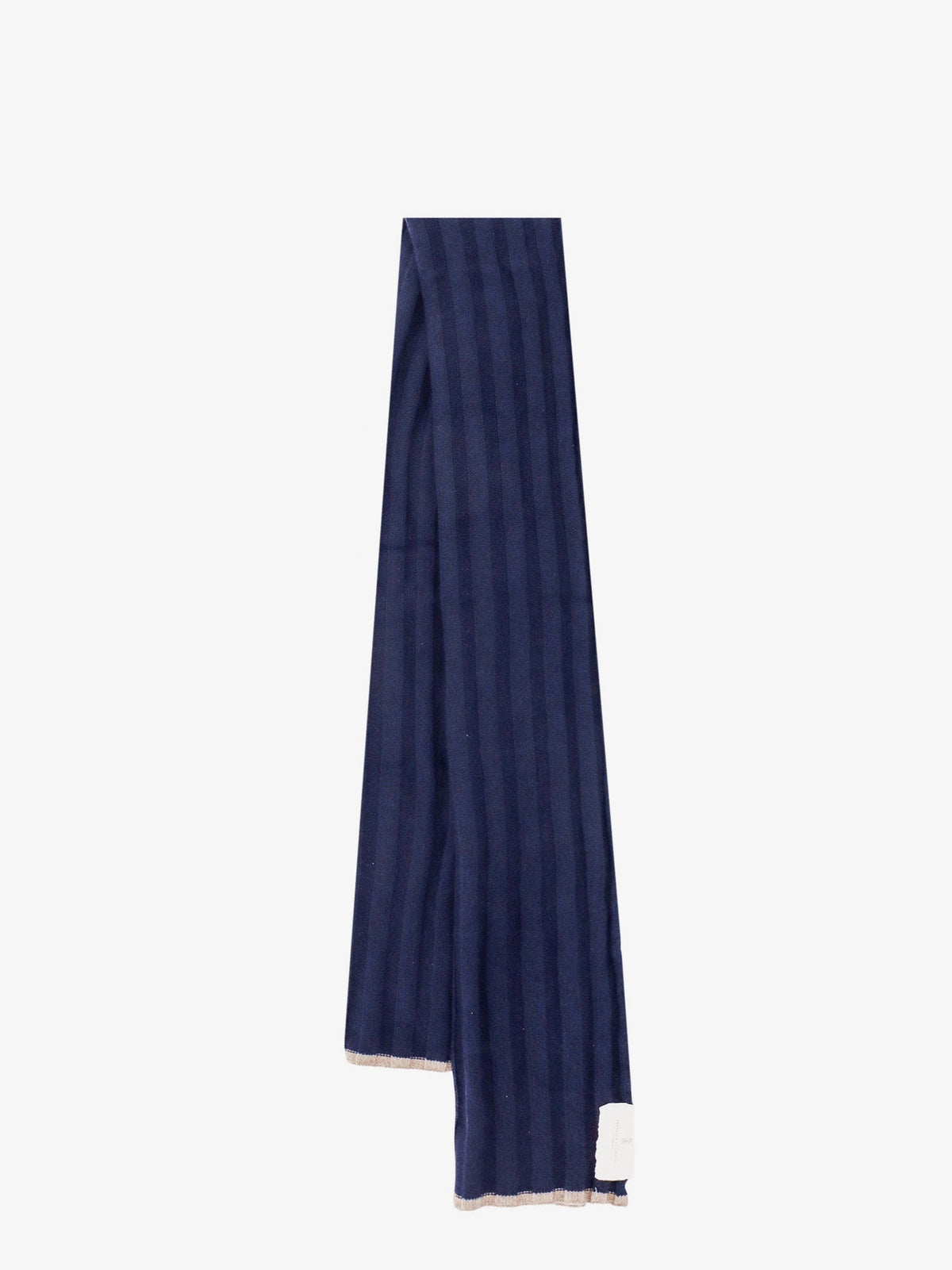 Brunello Cucinelli Cashmere scarf - Navycamel
