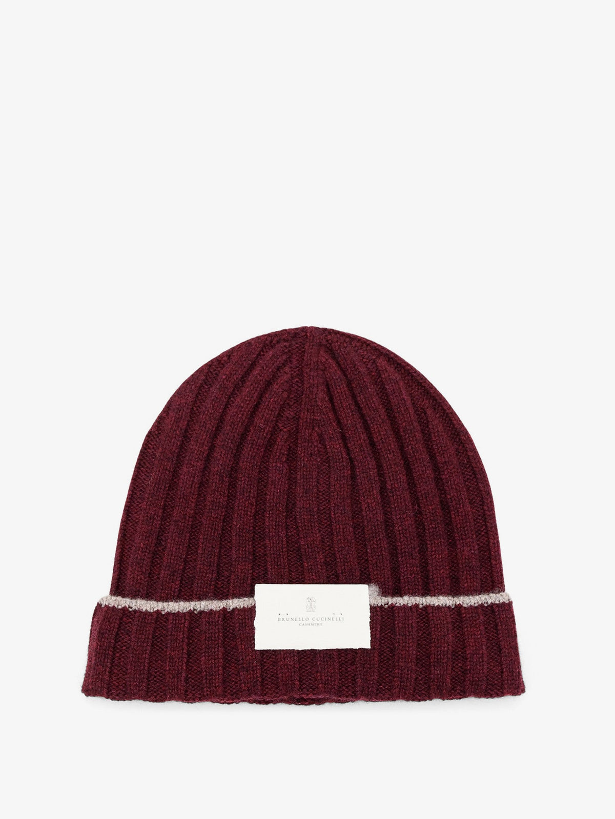 Brunello Cucinelli Cashmere Beanie - Burgundy