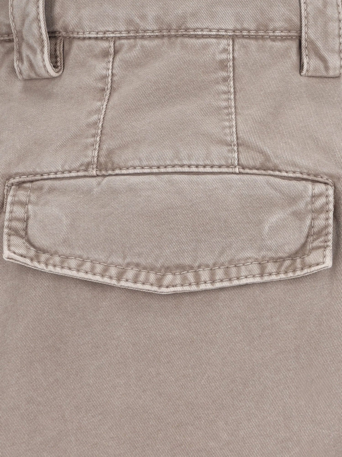 Brunello Cucinelli Dyed cotton trousers - Granito