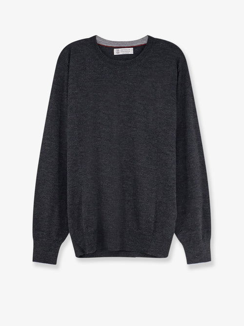 Brunello Cucinelli Cashmere and silk sweater - Antracitegrigiochiaro