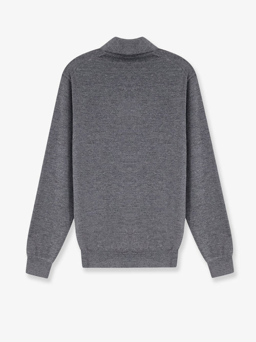 Brunello Cucinelli Cashmere and silk polo shirt - Piombogrigiochiaro
