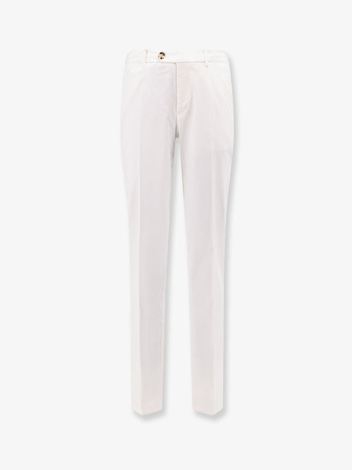 Brunello Cucinelli Italian Fit stretch cotton trousers - Neve