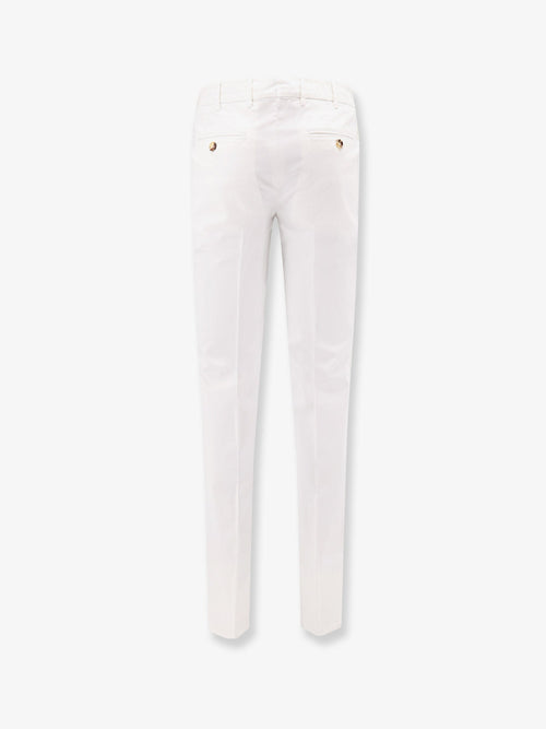 Brunello Cucinelli Italian Fit stretch cotton trousers - Neve