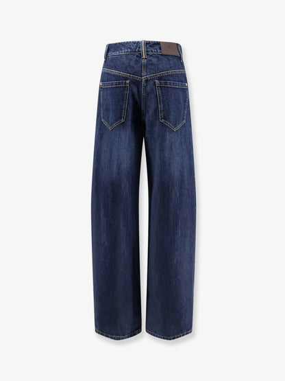 BRUNELLO CUCINELLI - The Wide Barrel -Full Lenght Jeans