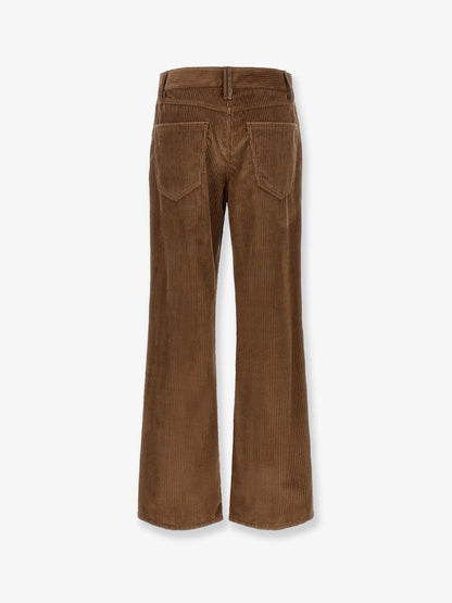Brunello Cucinelli Corduroy trousers with Monili detail - Dattero