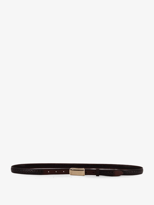 Brunello Cucinelli Leather belt - Testa Di Moro