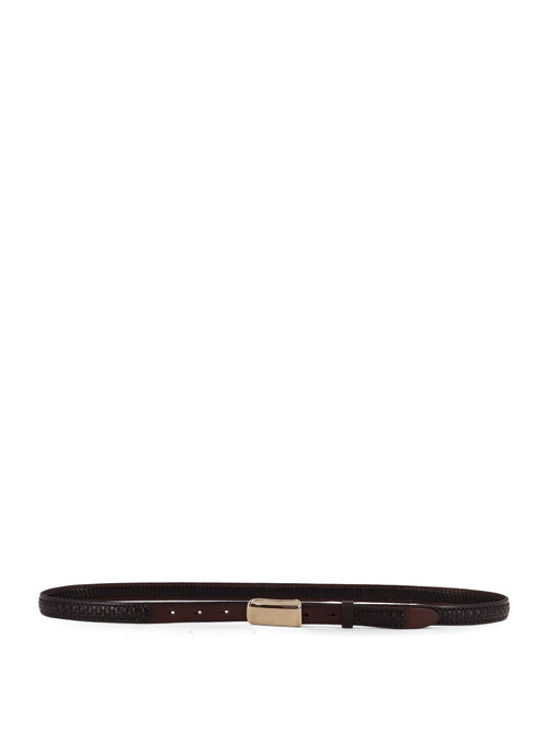 Brunello Cucinelli Leather belt - Testa Di Moro