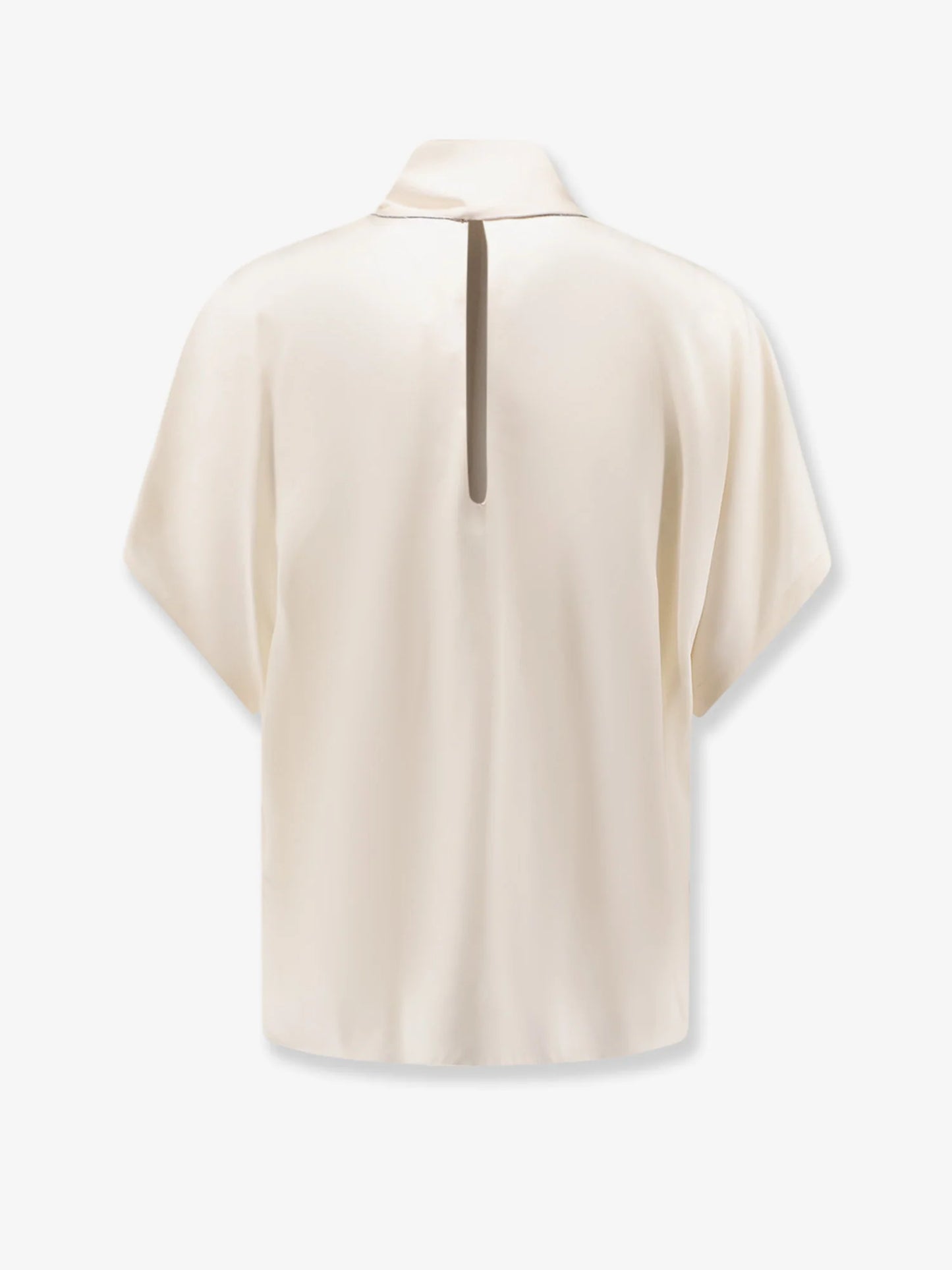 BRUNELLO CUCINELLI - Silk top