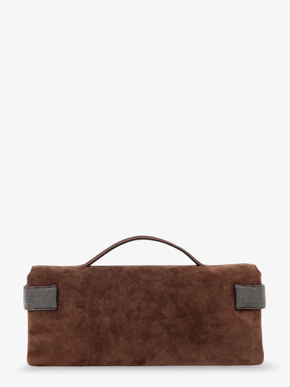 BRUNELLO CUCINELLI - Essence suede handbag
