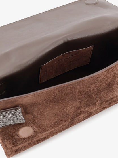 BRUNELLO CUCINELLI - Essence suede handbag