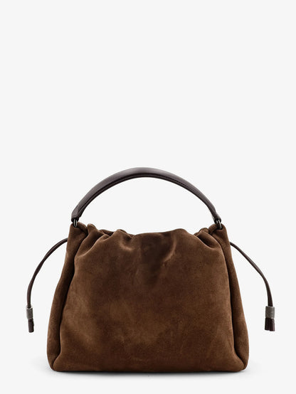 BRUNELLO CUCINELLI - Bucket Mellow Suede Handbag