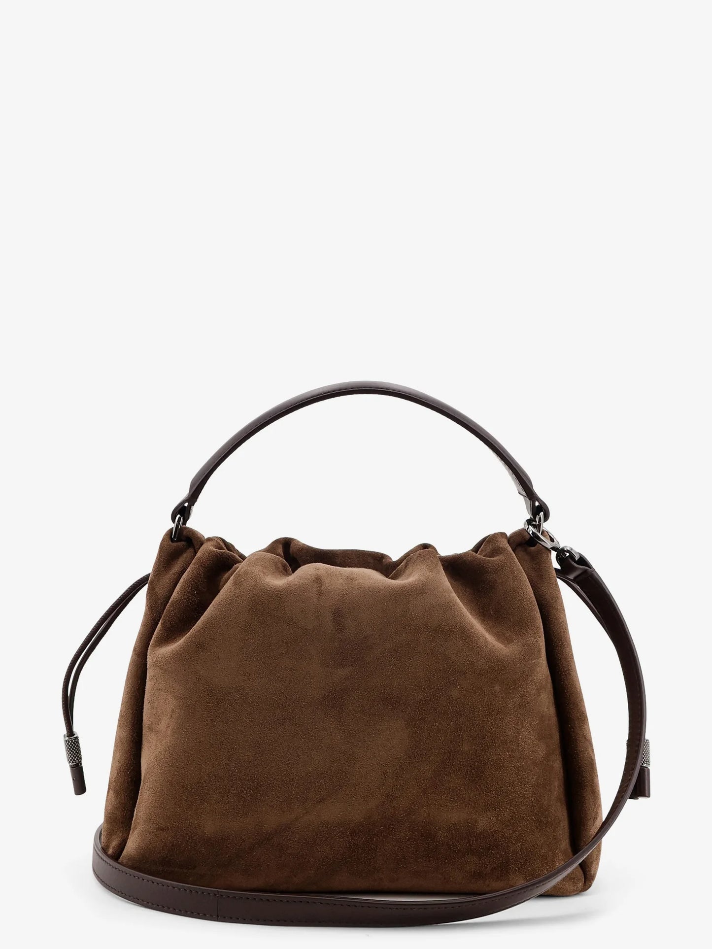 BRUNELLO CUCINELLI - Bucket Mellow Suede Handbag