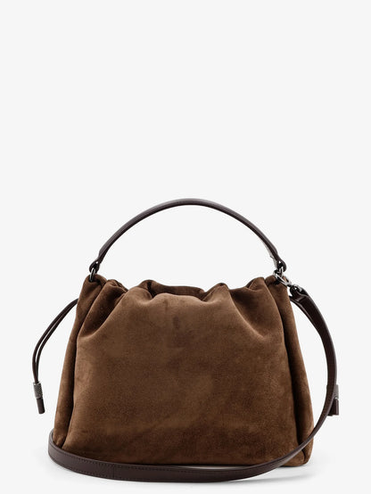 BRUNELLO CUCINELLI - Bucket Mellow Suede Handbag
