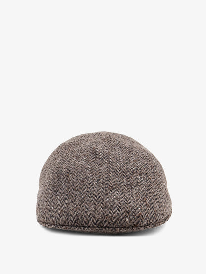 BRUNELLO CUCINELLI - Wool hat with Dazzling motif