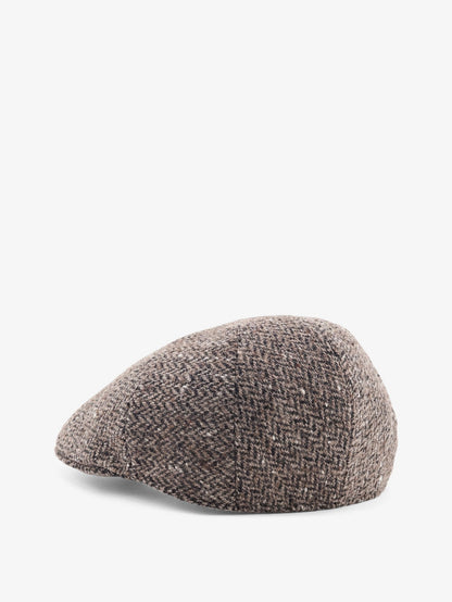Brunello Cucinelli Wool hat with Dazzling motif - Marrone/Nero