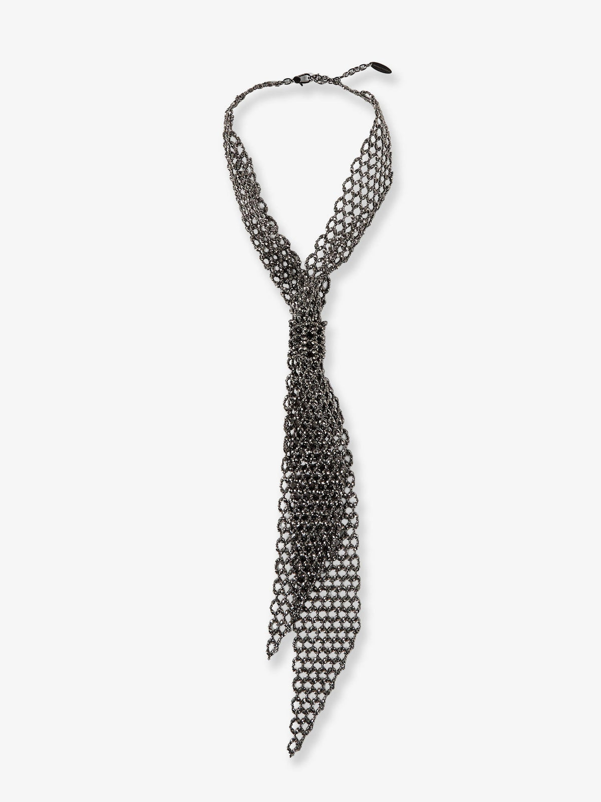 Brunello Cucinelli 925 Sterling Silver Necklace - Fume'