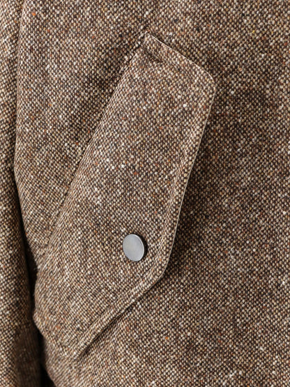 BRUNELLO CUCINELLI - Mélange virgin wool blend jacket