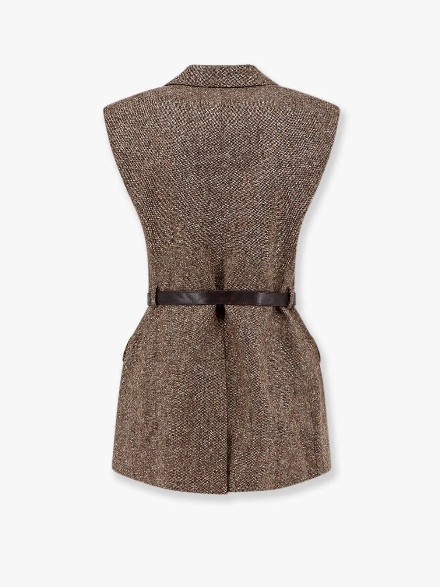 BRUNELLO CUCINELLI - Virgin wool blend vest