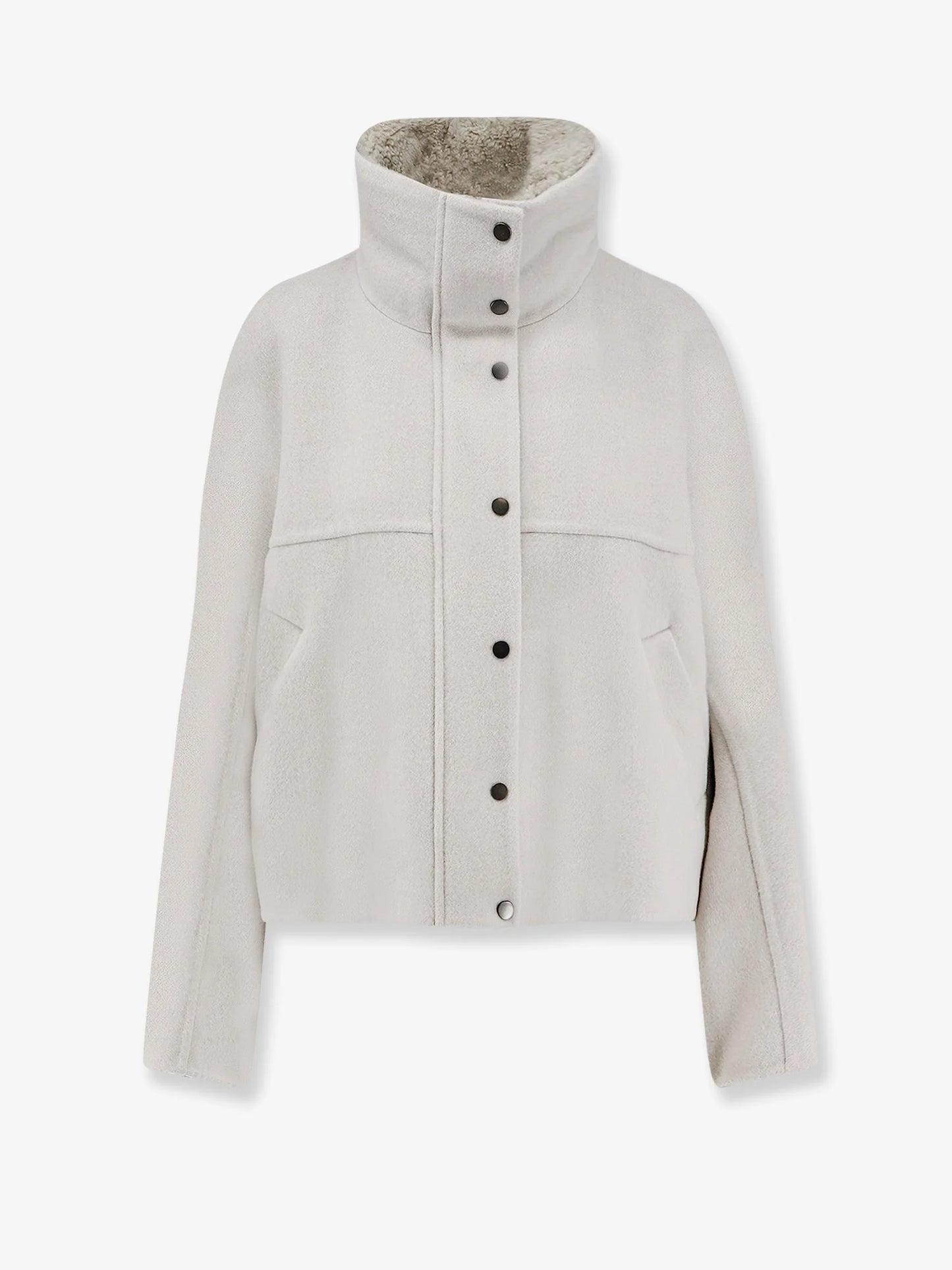 BRUNELLO CUCINELLI - Wool and cashmere blend jacket