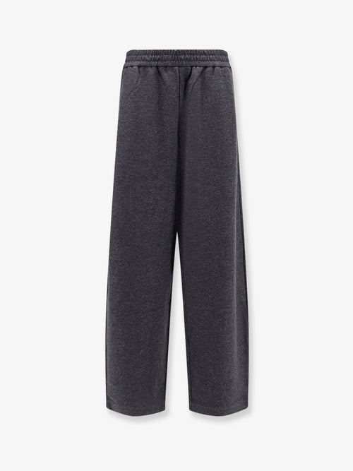 Brunello Cucinelli Cashmere interlock track pants - Lignitegrigioscuro