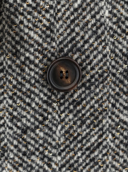 Brunello Cucinelli Virgin wool and alpaca overcoat - Panama Black