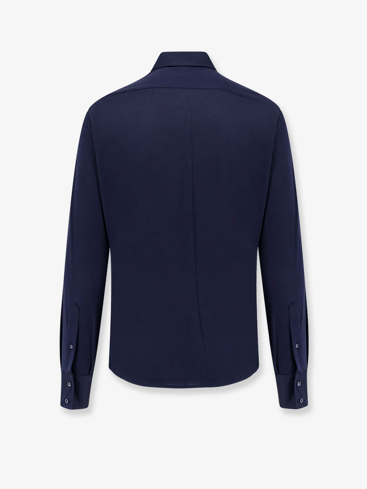 Brunello Cucinelli Silk and cotton blend shirt - Blucolorato