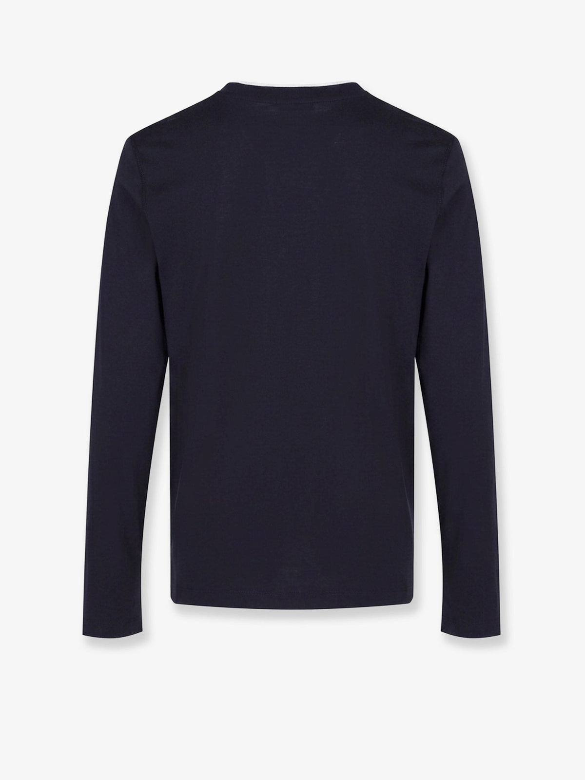 Brunello Cucinelli Silk and cotton blend T-Shirt - Cobaltogrigio