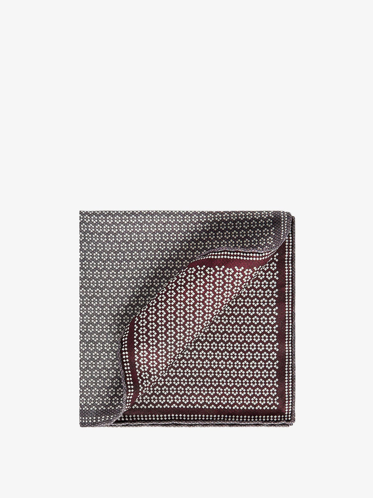 Brunello Cucinelli Silk Pochette - Borgogna