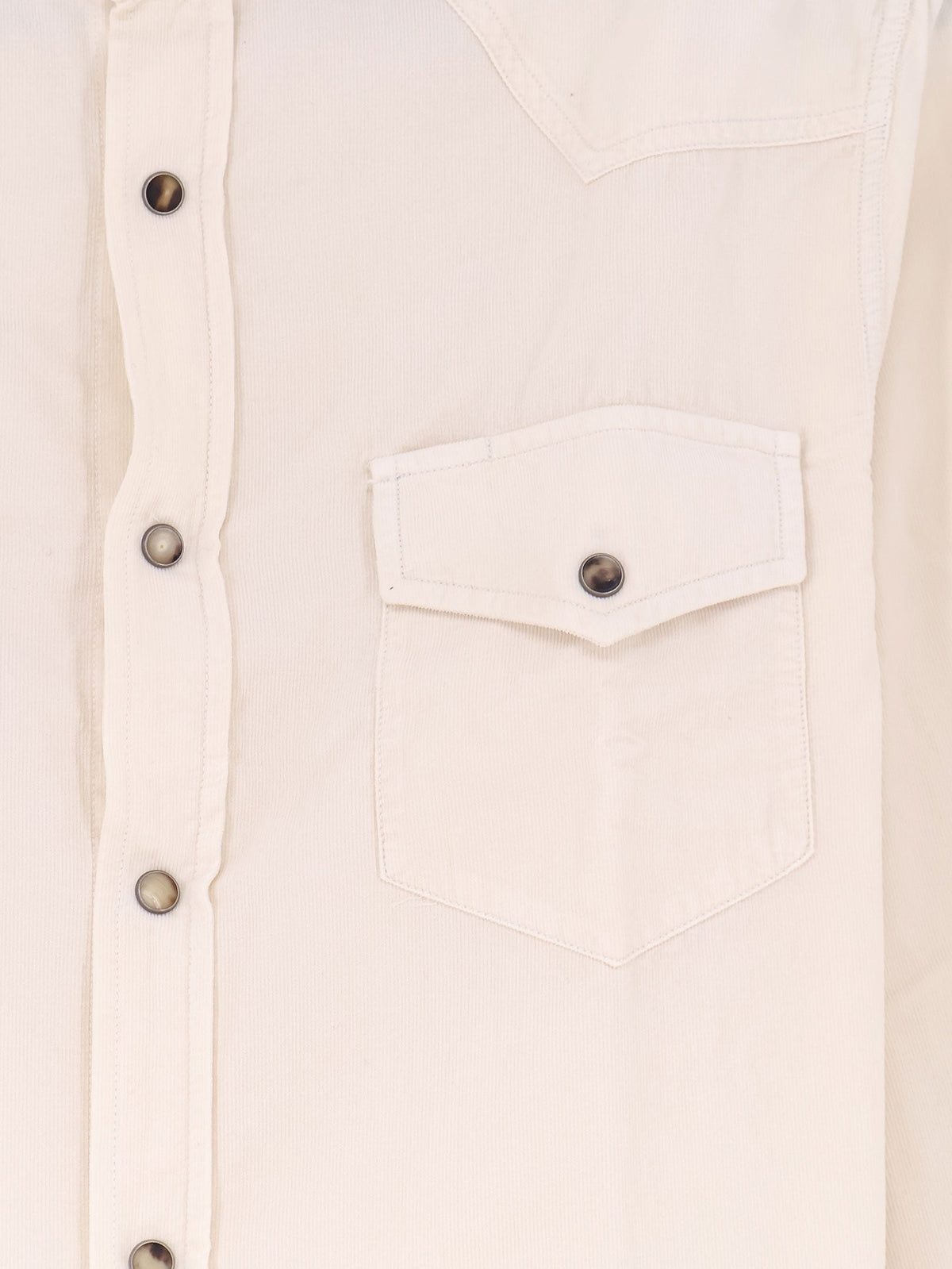 Brunello Cucinelli Corduroy shirt - Burro
