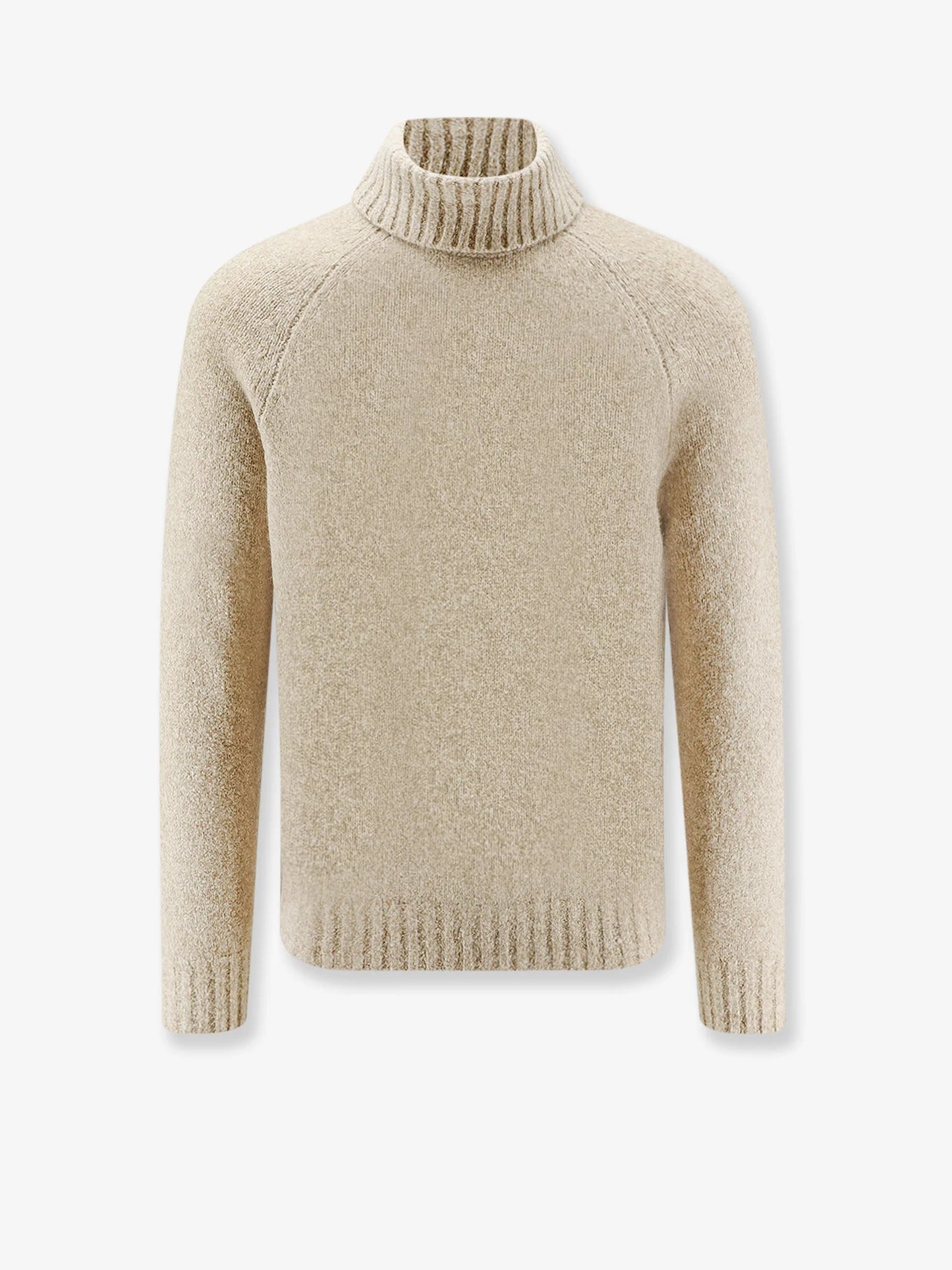 BRUNELLO CUCINELLI - Wool, silk and cashmere blend turtleneck