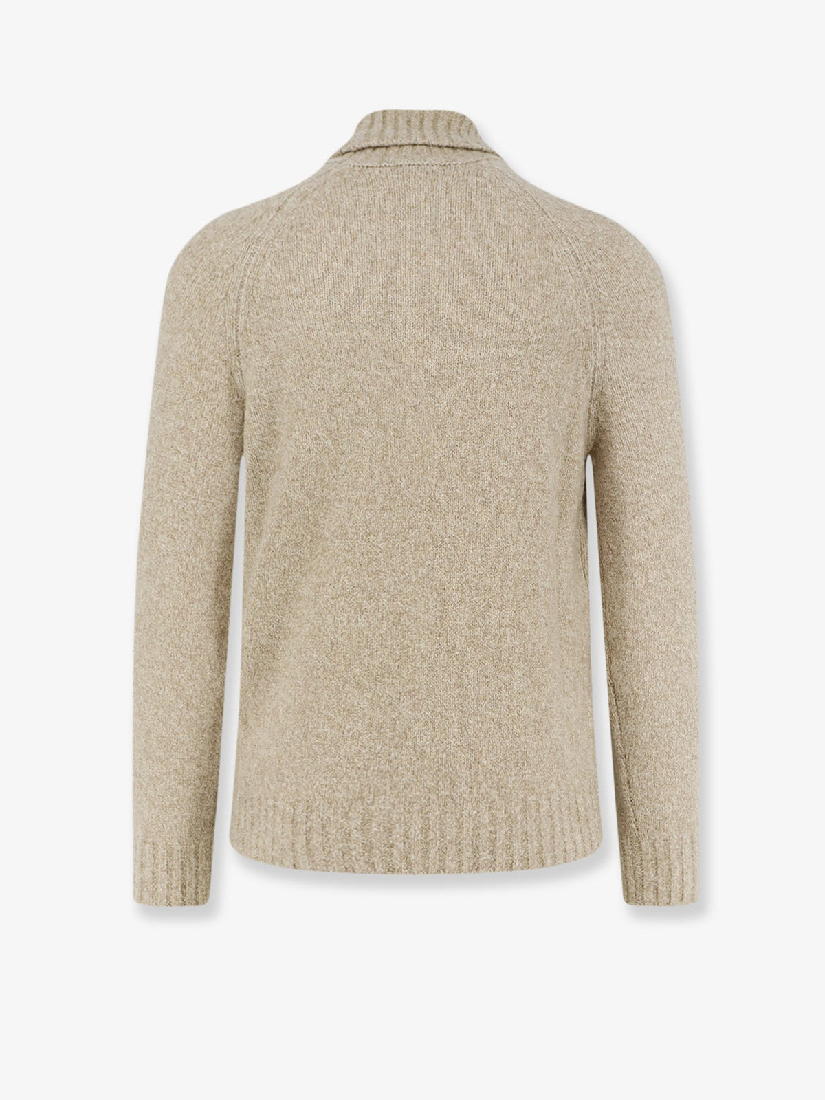 Brunello Cucinelli Wool, silk and cashmere blend turtleneck - Sabbia
