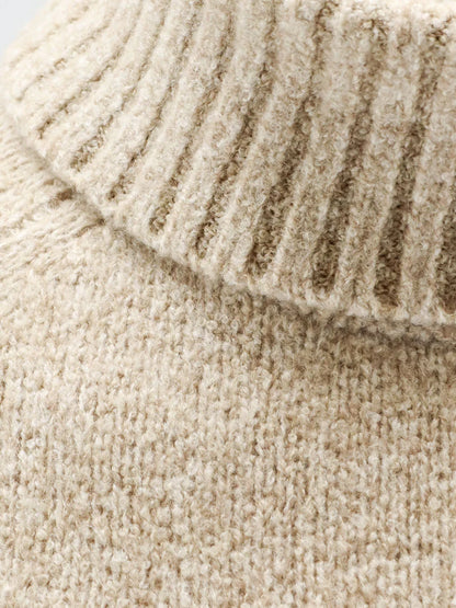 BRUNELLO CUCINELLI - Wool, silk and cashmere blend turtleneck