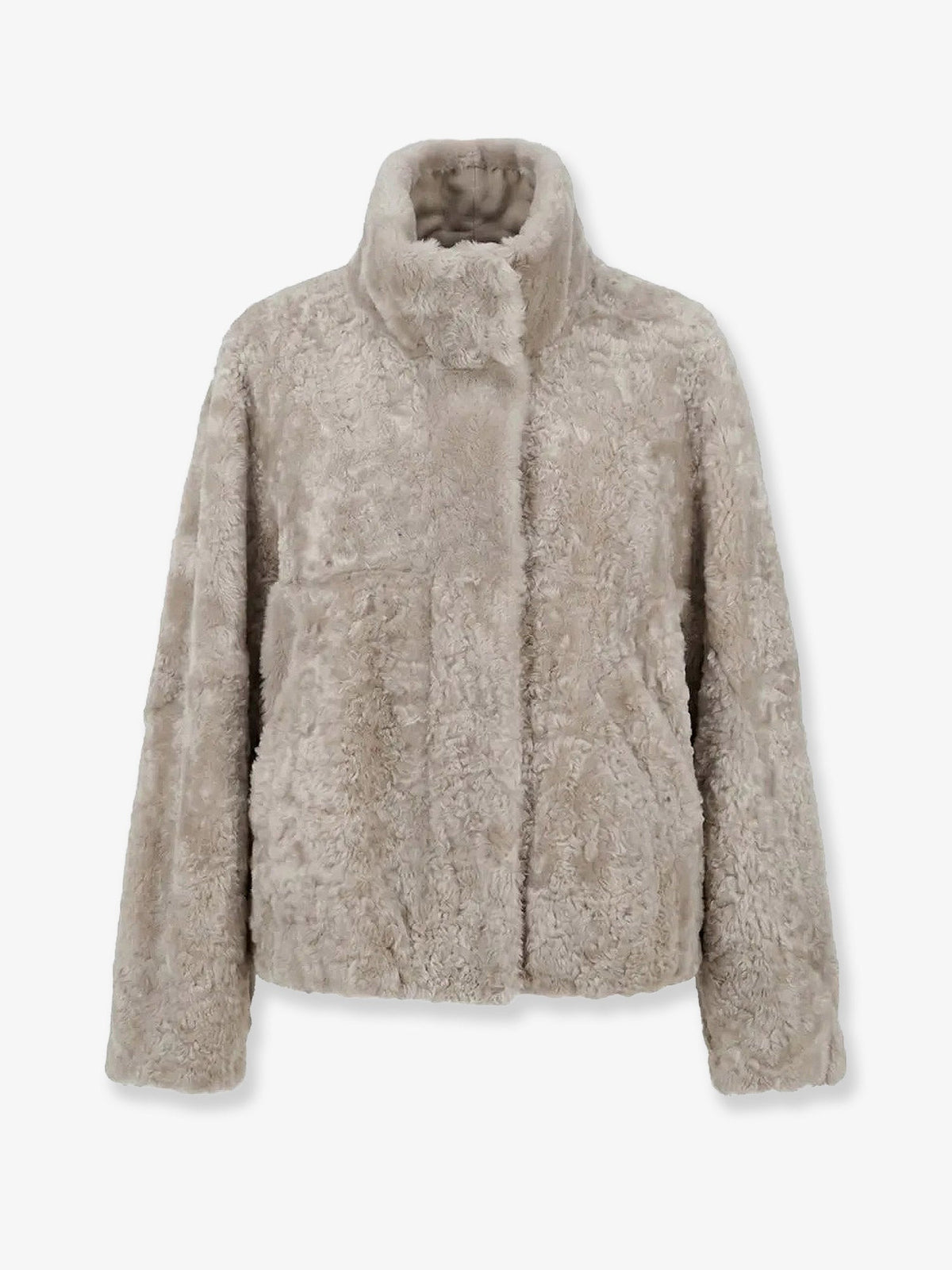 Brunello Cucinelli Sheepskin jacket - Stone