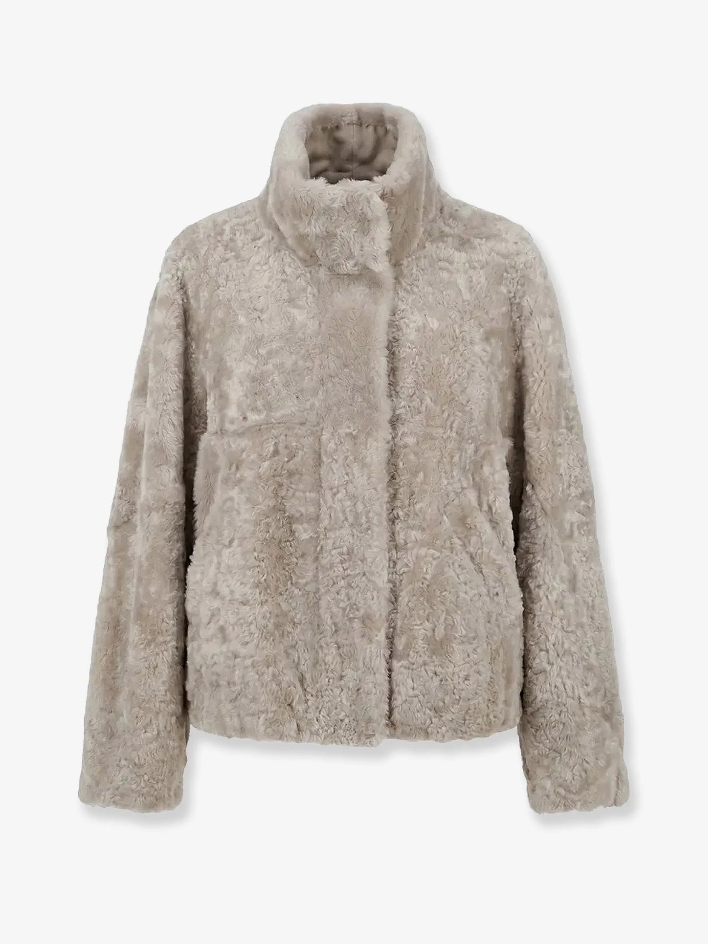 BRUNELLO CUCINELLI - Short sheepskin coat
