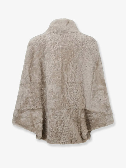 BRUNELLO CUCINELLI - Short sheepskin coat