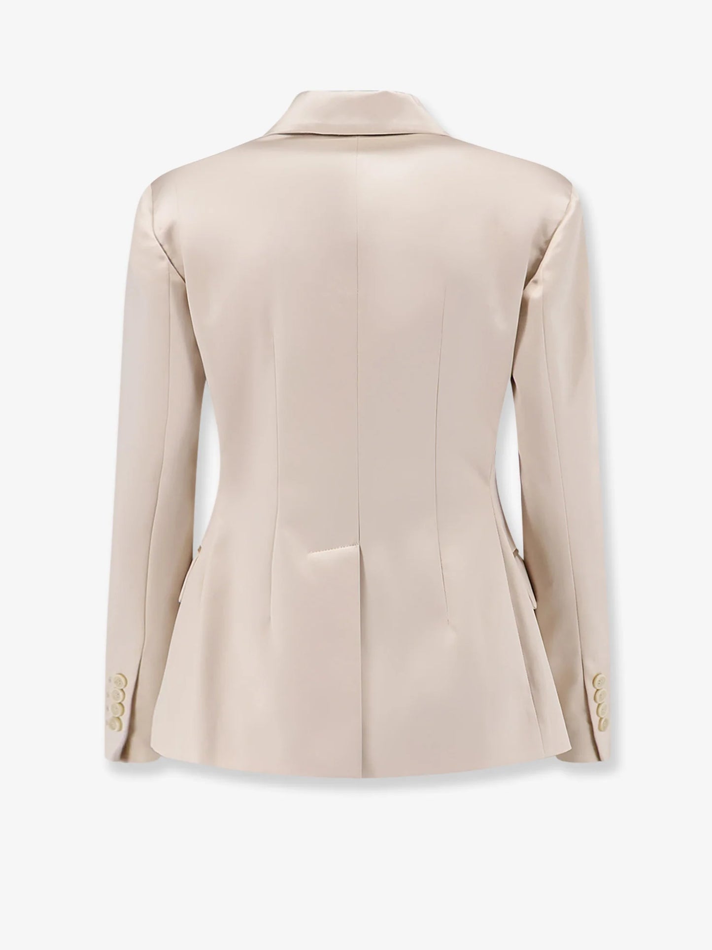 BRUNELLO CUCINELLI - Double-breasted silk blazer