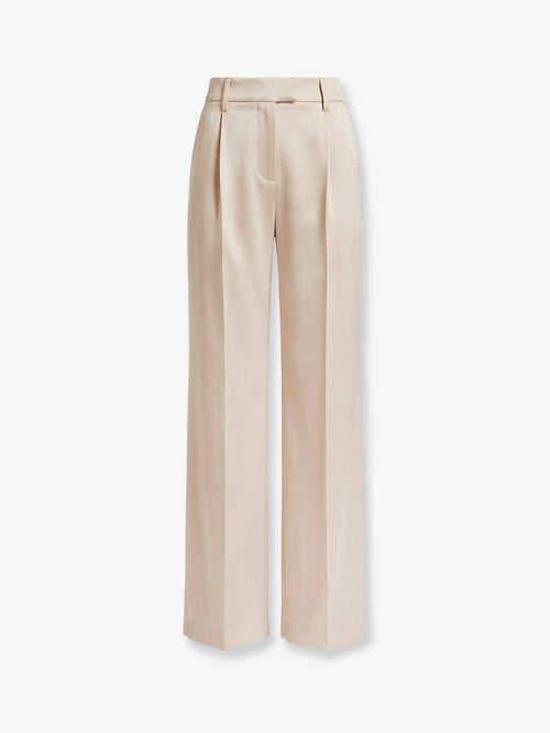 Brunello Cucinelli Silk trousers - Champagne