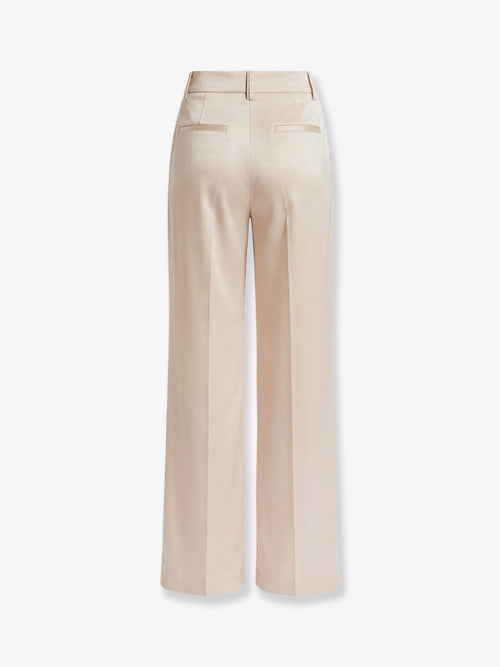 Brunello Cucinelli Silk trousers - Champagne