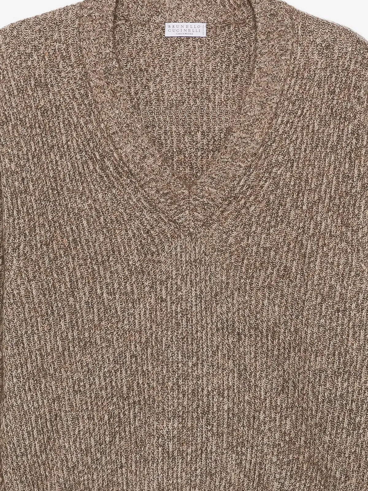 Brunello Cucinelli Cashmere blend sweater - Marrone