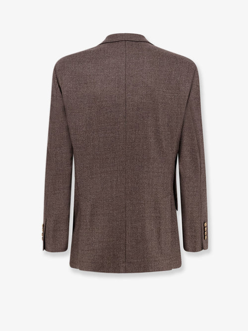 Brunello Cucinelli Virgin wool blazer - Moro