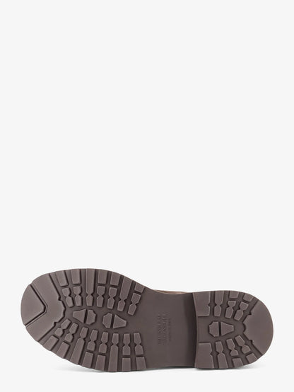 BRUNELLO CUCINELLI - Suede boots with Monili details