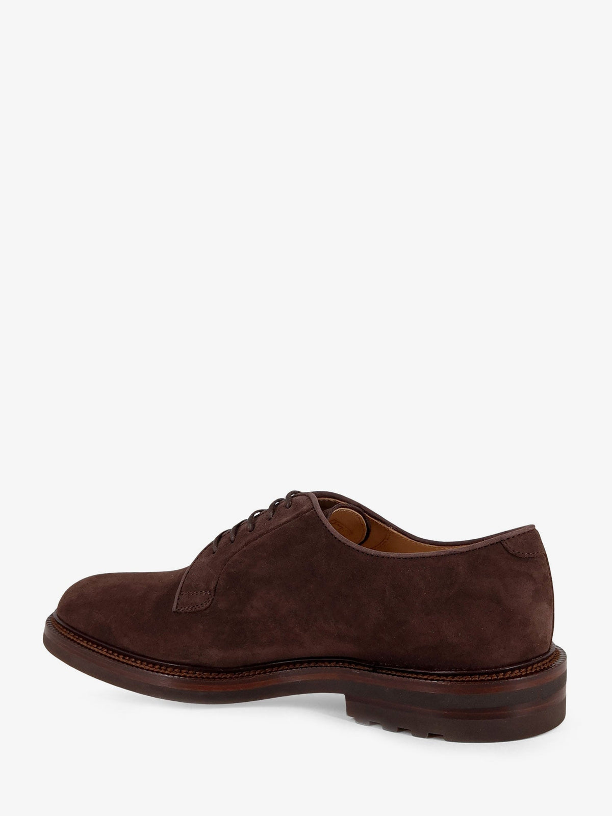Brunello Cucinelli Suede lace-up - Moka