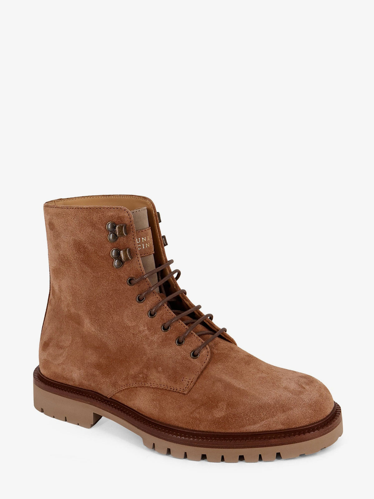 Brunello Cucinelli Suede ankle boots - Hazelnut