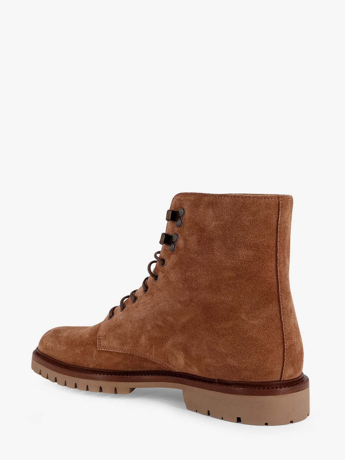 Brunello Cucinelli Suede ankle boots - Hazelnut