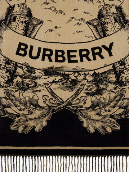 Burberry Gallant Knight Cashmere Scarf